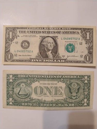 Banconota one dollar the - banconota-one, dollar-the