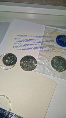 Usa 1971 eisenhower dollaro - eisenhower,