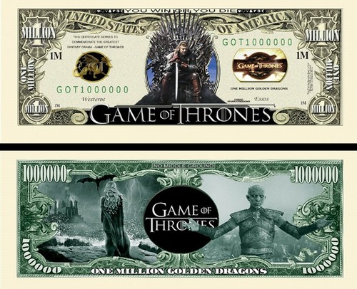 Game thrones billet million - game,