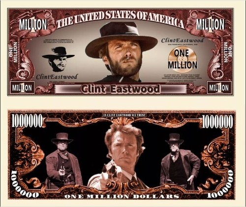 Clint eastwood banconota - clint,