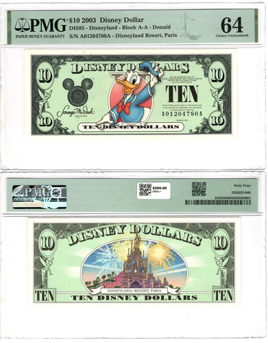 Dollaro disney paperino - dollaro,