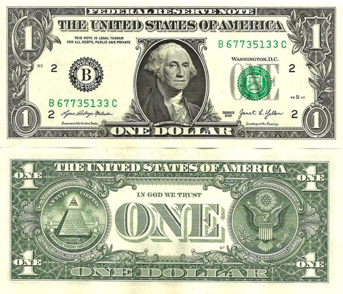 United states usa dollar - 1,