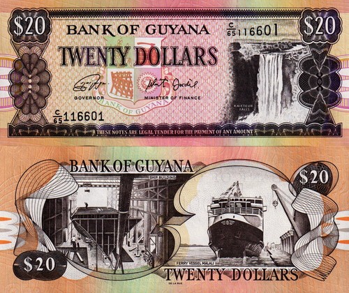 Guyana dollars 2018 fds - dollars,