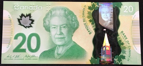 Banknote 2012 canada 20 - -,
