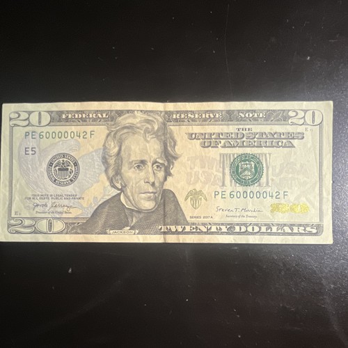 Dollar 2017 federal - 20, reserve