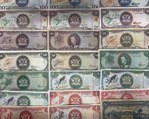 Banconote dollaro trinidad - trinidad, e