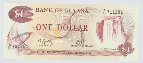 Guyana banconota da 1 - -,