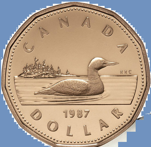 1987 canada first - first, loonie