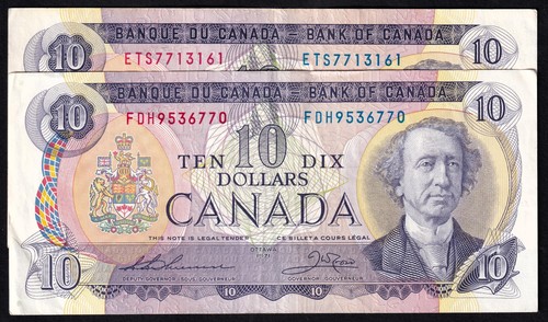 Canada 1971 ten dollar - 1971,