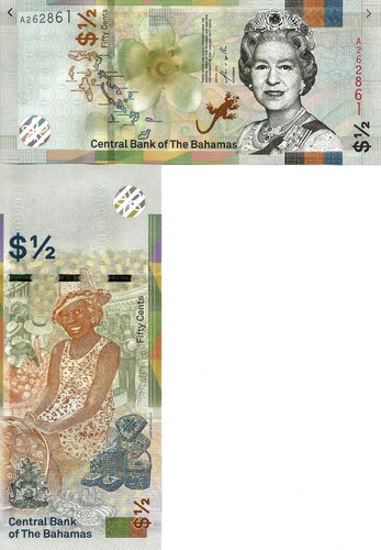 Bahamas dollaro 50 - bahamas,